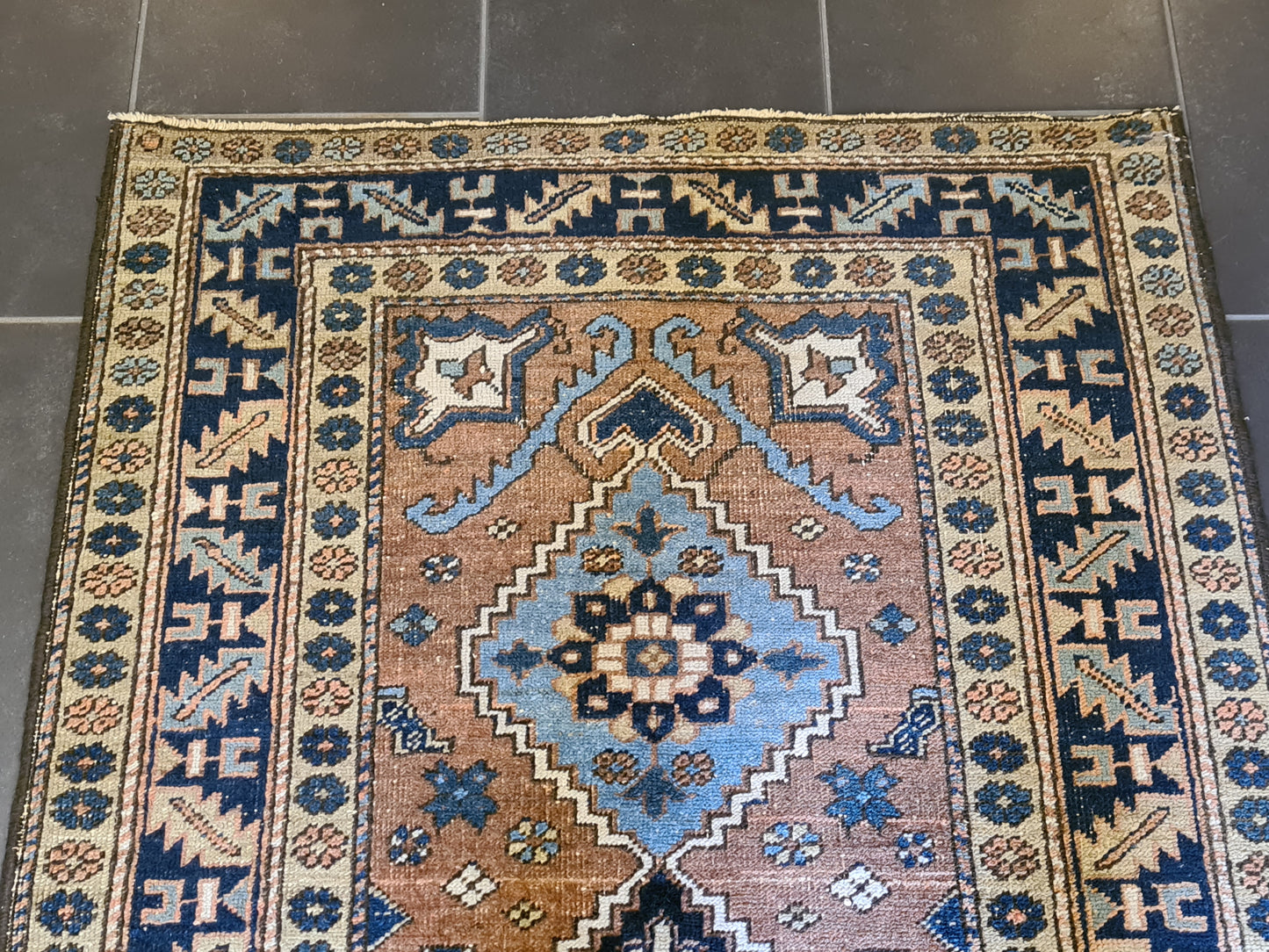 Antiker Kasak Teppich – Handgeknüpfter Orientteppich Sammlerstück 170x93cm
