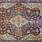 Antiker Perser Teppich – Täbris Sammlerstück mit Blumenmuster 82x60cm