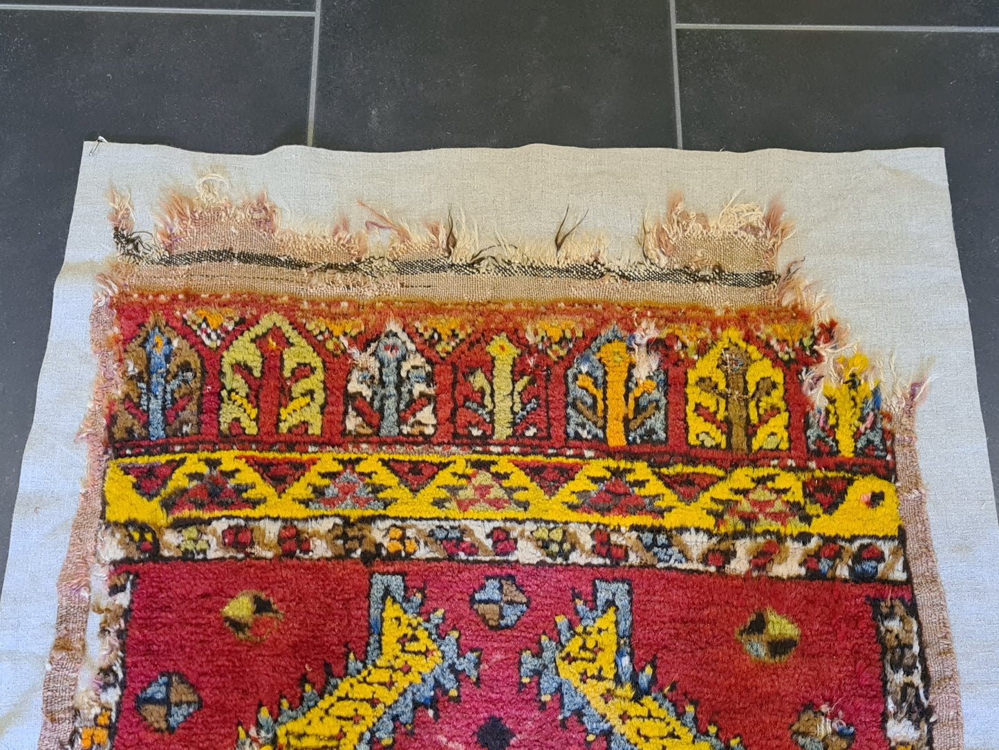 Anatol-Teppich Handgeknüpfter Orientteppich 150 Jahre 118x72cm