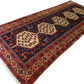 Antiker Handgeknüpfter Orientteppich – Heris Teppich 375x155cm