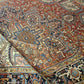 Antiker Handgeknüpfter Orientteppich Perser Sammler Heris Teppich 340x290cm