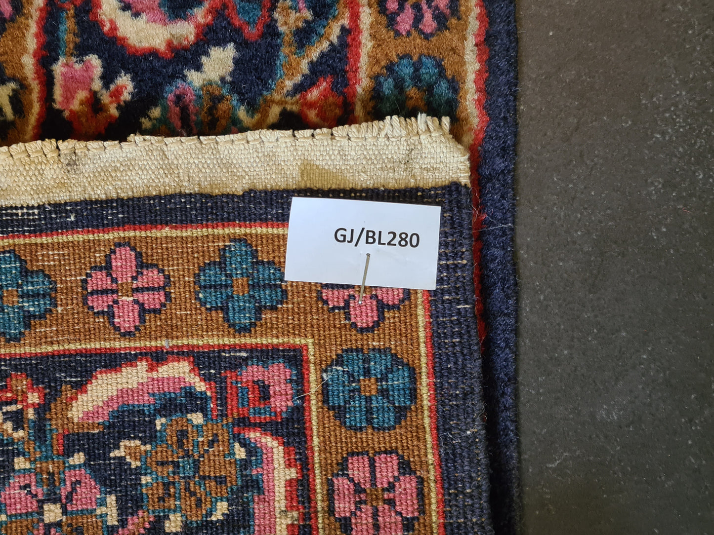 Hereke Teppich Handgeknüpfter Orientteppich feinste Korkwolle 126x78