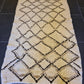 Moderner Handgeknüpfter Atlas Berber Orientteppich aus Marokko 197x100cm