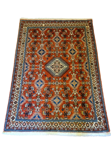 Perser Keshan Orientteppich Meisterwerk aus dem Orient 150x109cm