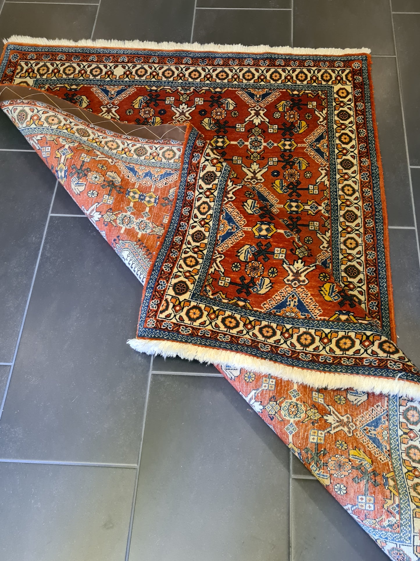 Perser Keshan Orientteppich Meisterwerk aus dem Orient 150x109cm