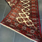 Antiker Feiner Turkman Orientteppich Meisterwerk aus Turkmenistan 143x106cm