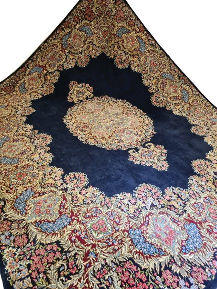 Wunderschöner Perser Palast-Teppich Handgeknüpfter Kirman Orientteppich 430x320cm