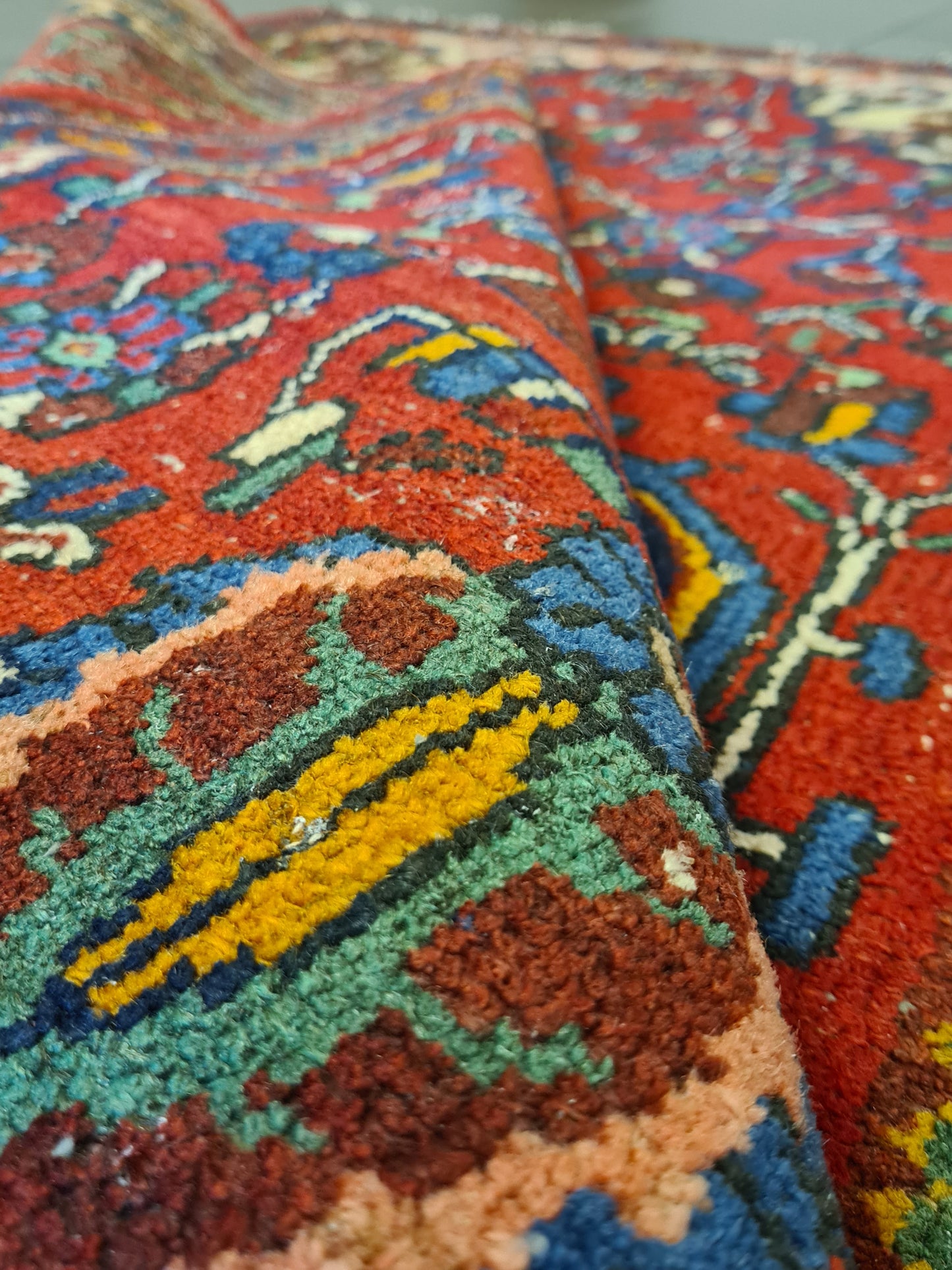 Handgeknüpfter Orientteppich Perser Dorfteppich aus Malaya 209x112cm