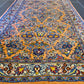 Handgeknüpfter Persischer Sarough Teppich Exquisite Blumenmotive 130x70cm