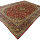 Handgeknüpfter Perser Teppich Feiner Keshan Orientteppich 352x259cm