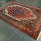Perser Teppich Handgeknüpfter Senneh Orientteppich 245x155cm