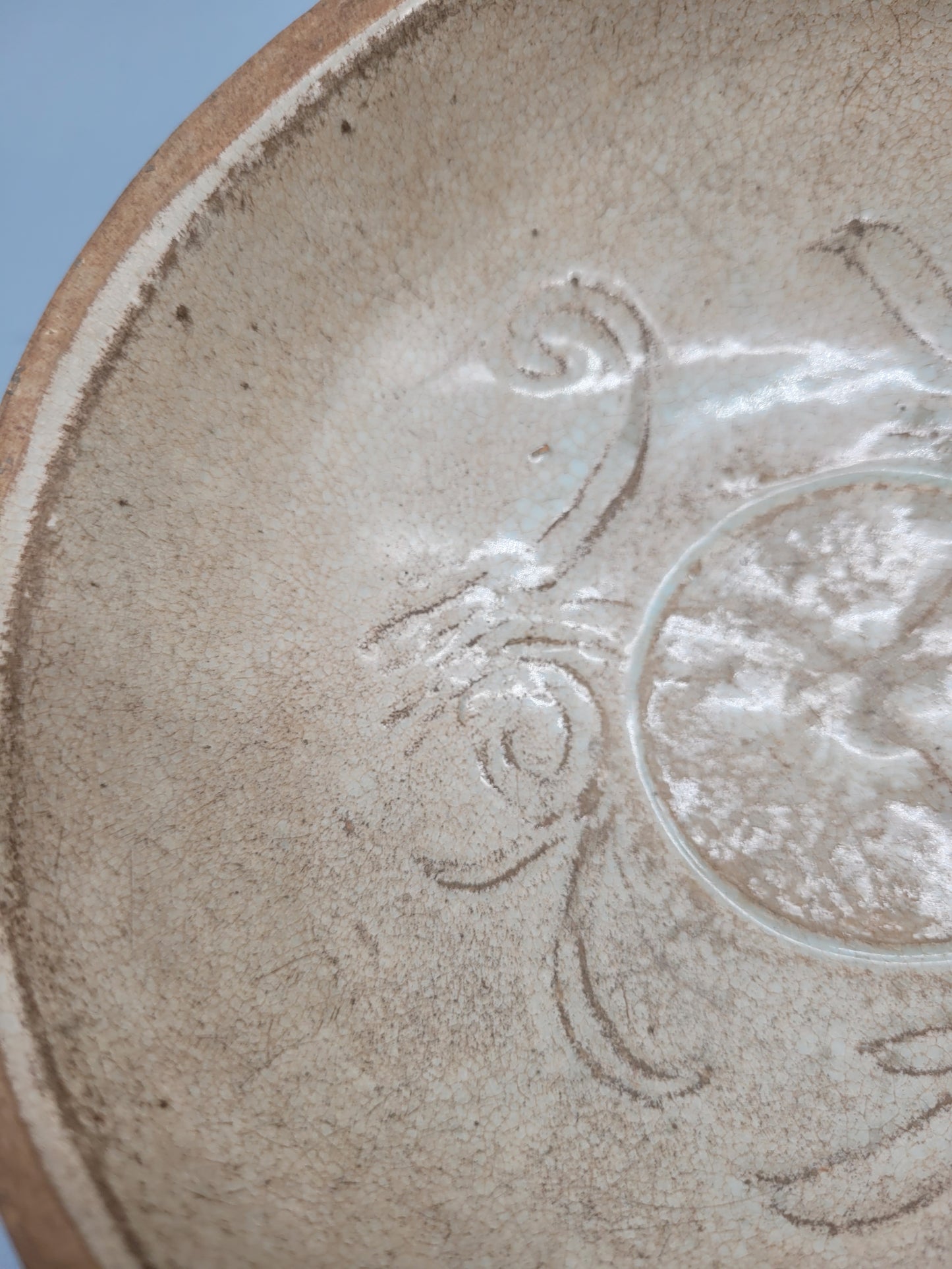 Antike dekorative Chinesische Schalen aus Steingut