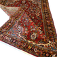 Antiker Handgeknüpfter Lilian Perser Orientteppich 250x160cm