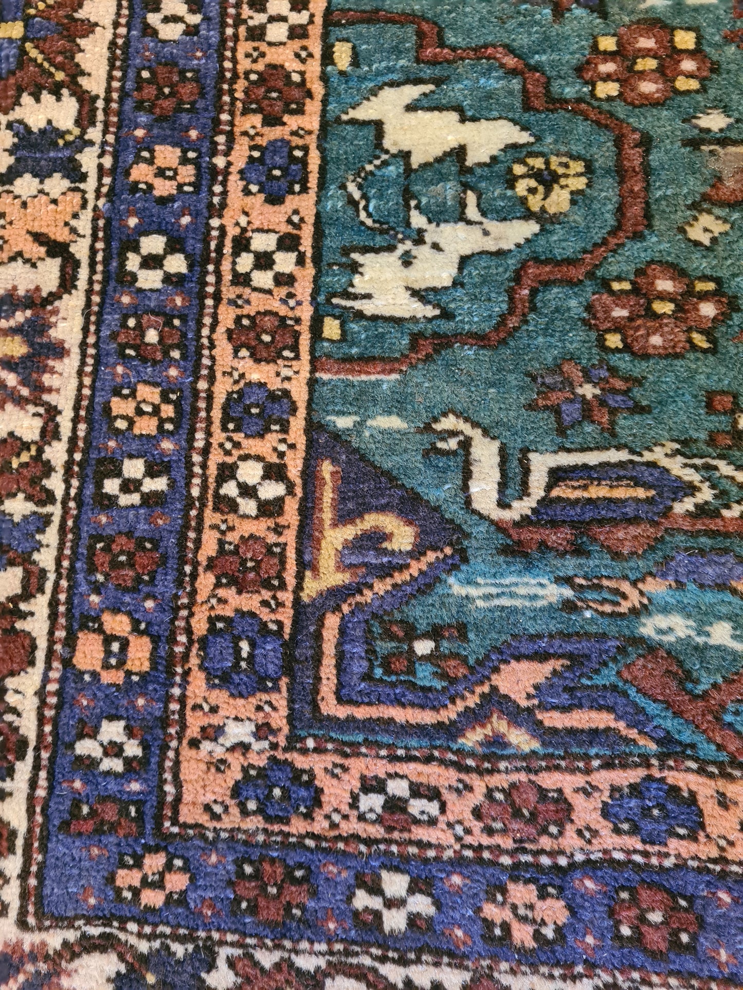Perpidil Kasak Orientteppich aus dem Kaukasus Sammlerstück 204x133cm