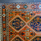 Antiker Afshari Orientteppich Meisterwerk der Handwerkskunst 168x123