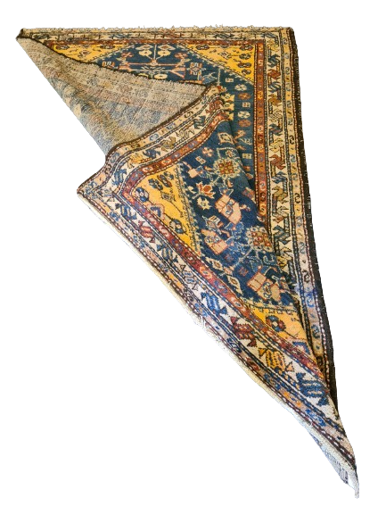 Antiker Handgeknüpfter Perserteppich Malaya Seltenes Sammlerstück 177x121cm