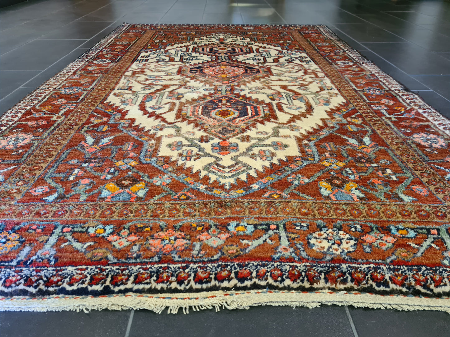 Handgeknüpfter Perser Malayer Orientteppich 220x134cm