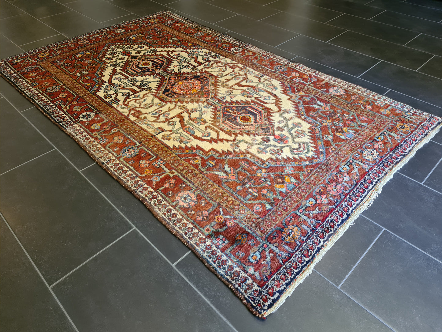 Handgeknüpfter Perser Malayer Orientteppich 220x134cm