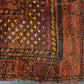 Antiker Afghanischer Gebetsteppich Handgeknüpfter Orientteppich Mihrab 126x93cm