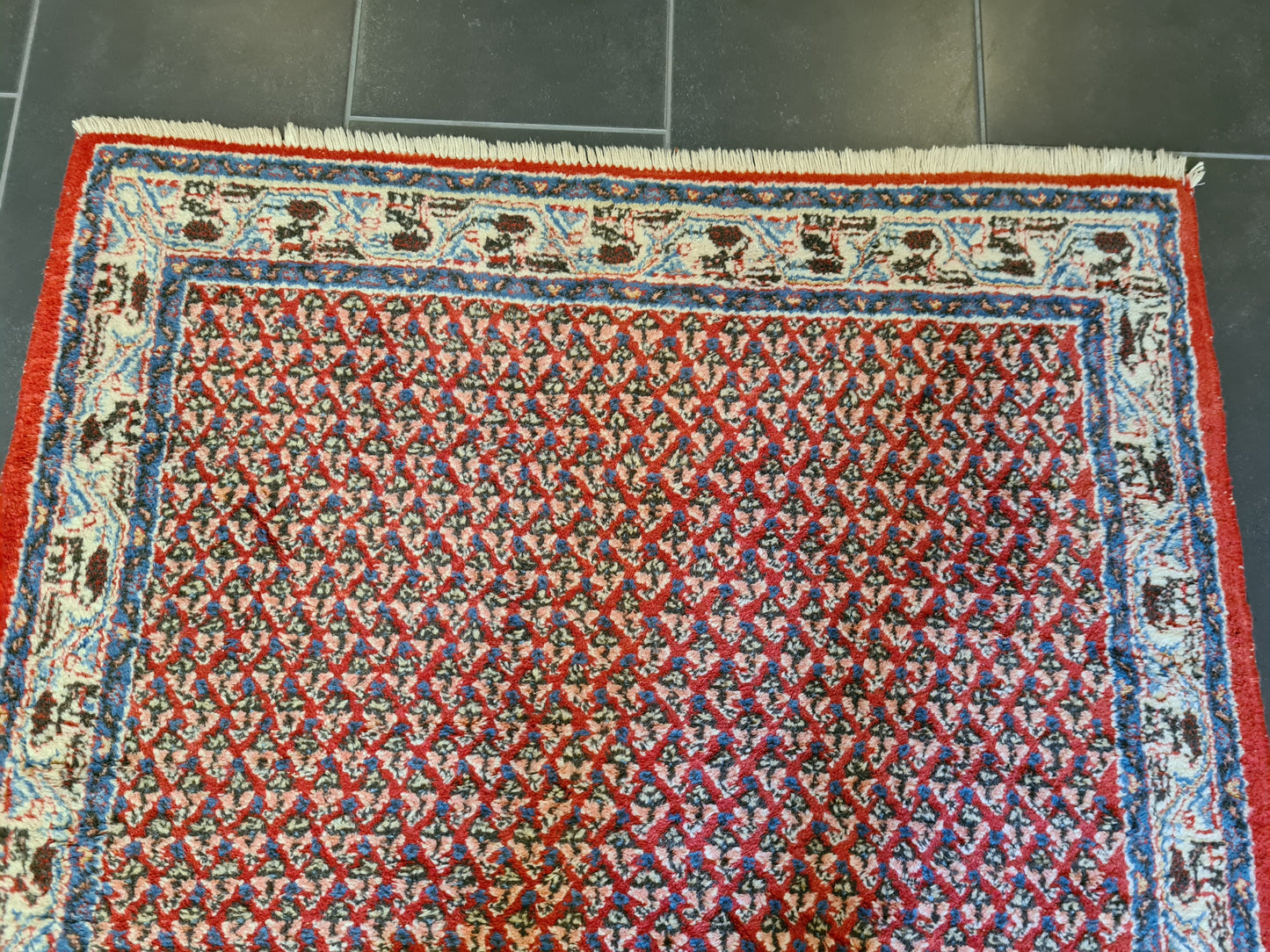 Edler Handgeknüpfter Sarough Mir Perser Teppich Orientteppich 148x107cm