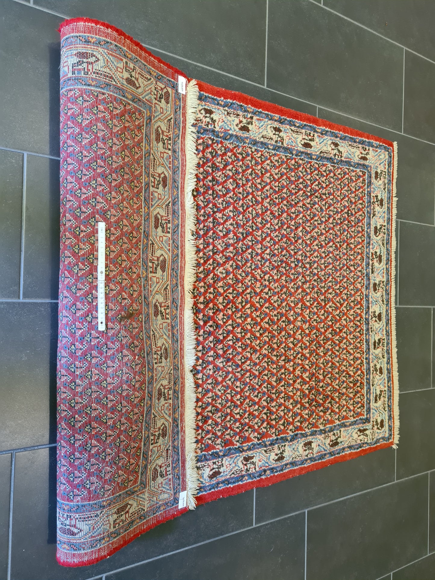 Edler Handgeknüpfter Sarough Mir Perser Teppich Orientteppich 148x107cm