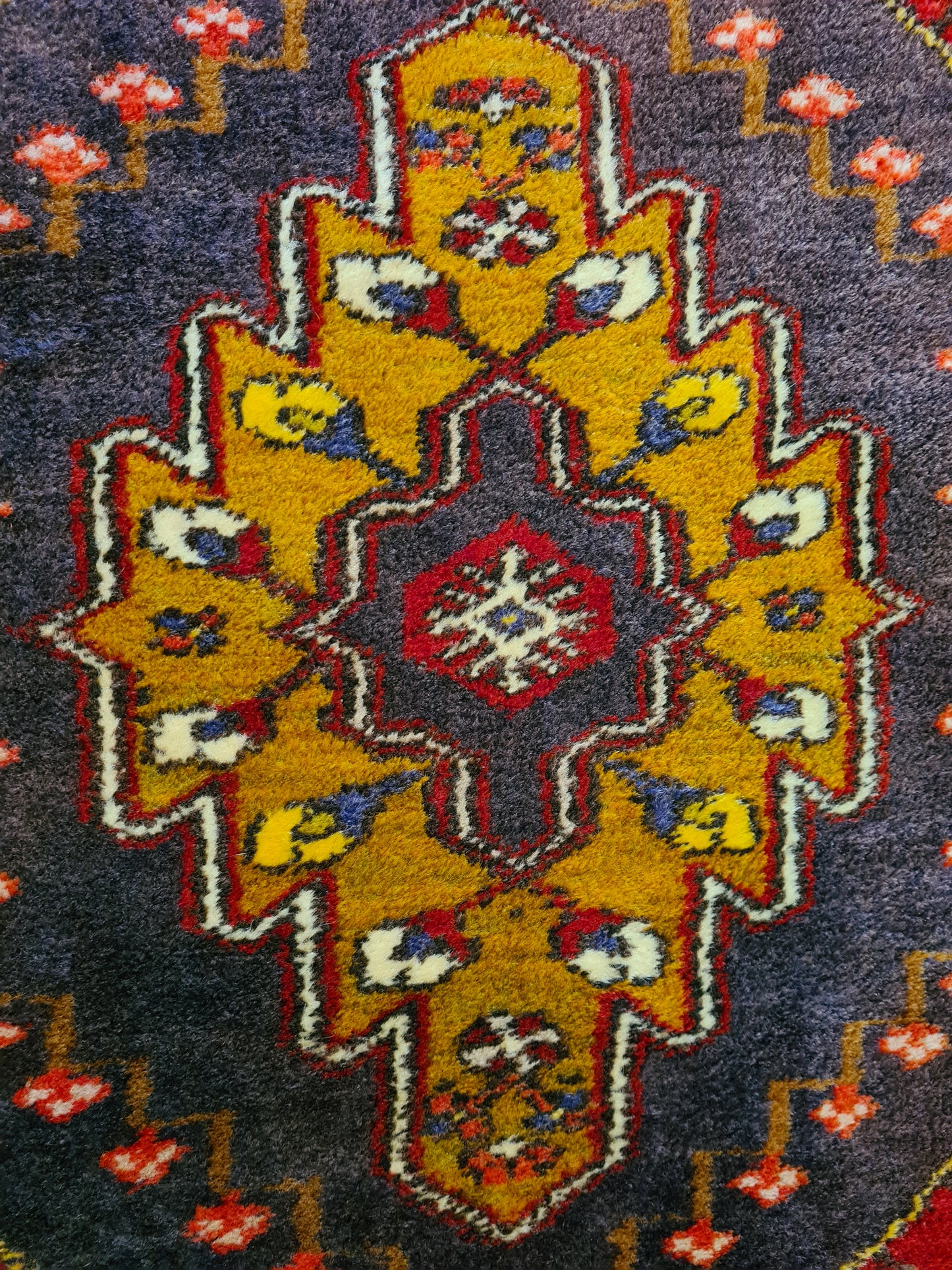 Handgeknüpfter Yahali Orientteppich aus der Türkei 250x125cm