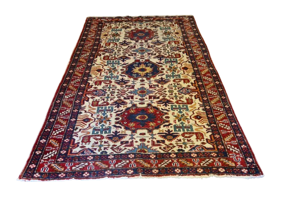 Handgeknüpfter Derbent Kasak Orientteppich Sammlerstück 164x112cm