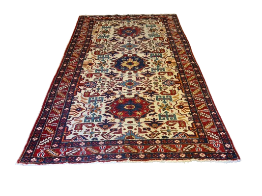 Handgeknüpfter Derbent Kasak Orientteppich Sammlerstück 164x112cm