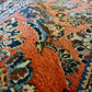 Antiker Handgeknüpfter Sarough Perser Orientteppich Sammlerstück 122x66cm