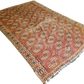 Antiker Handgeknüpfter Turkman Art Deco Orientteppich 223x152cm