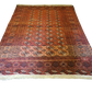 Antiker Handgeknüpfter Turkman Orientteppich Art Deco Stil 186x141cm