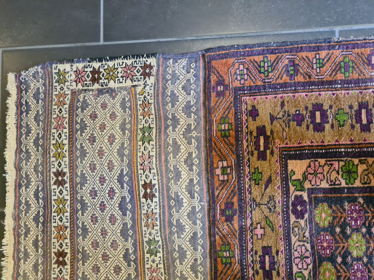 Wertvoller Antiker Sumack Kasak Orientteppich aus dem Kaukasus 164x92cm