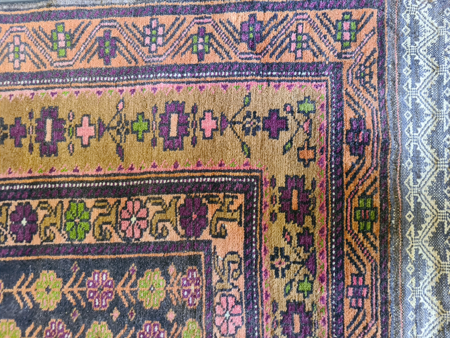 Wertvoller Antiker Sumack Kasak Orientteppich aus dem Kaukasus 164x92cm