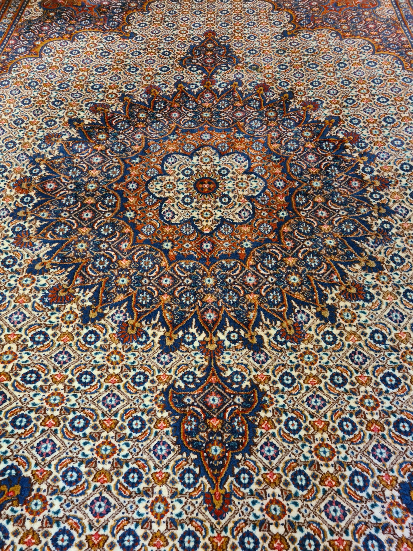 Moud Palast-Teppich Orientteppich in Meisterlicher Handarbeit 300x210cm