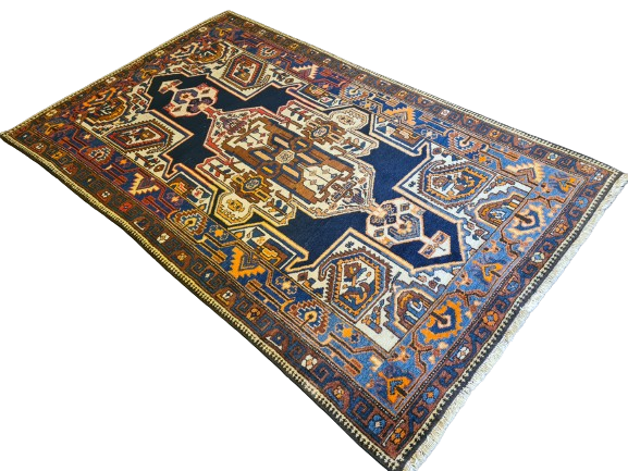 Seltener Handgeknüpfter Bachtiar Orientteppich Ein Sammlerstück aus dem Orient 205x136cm