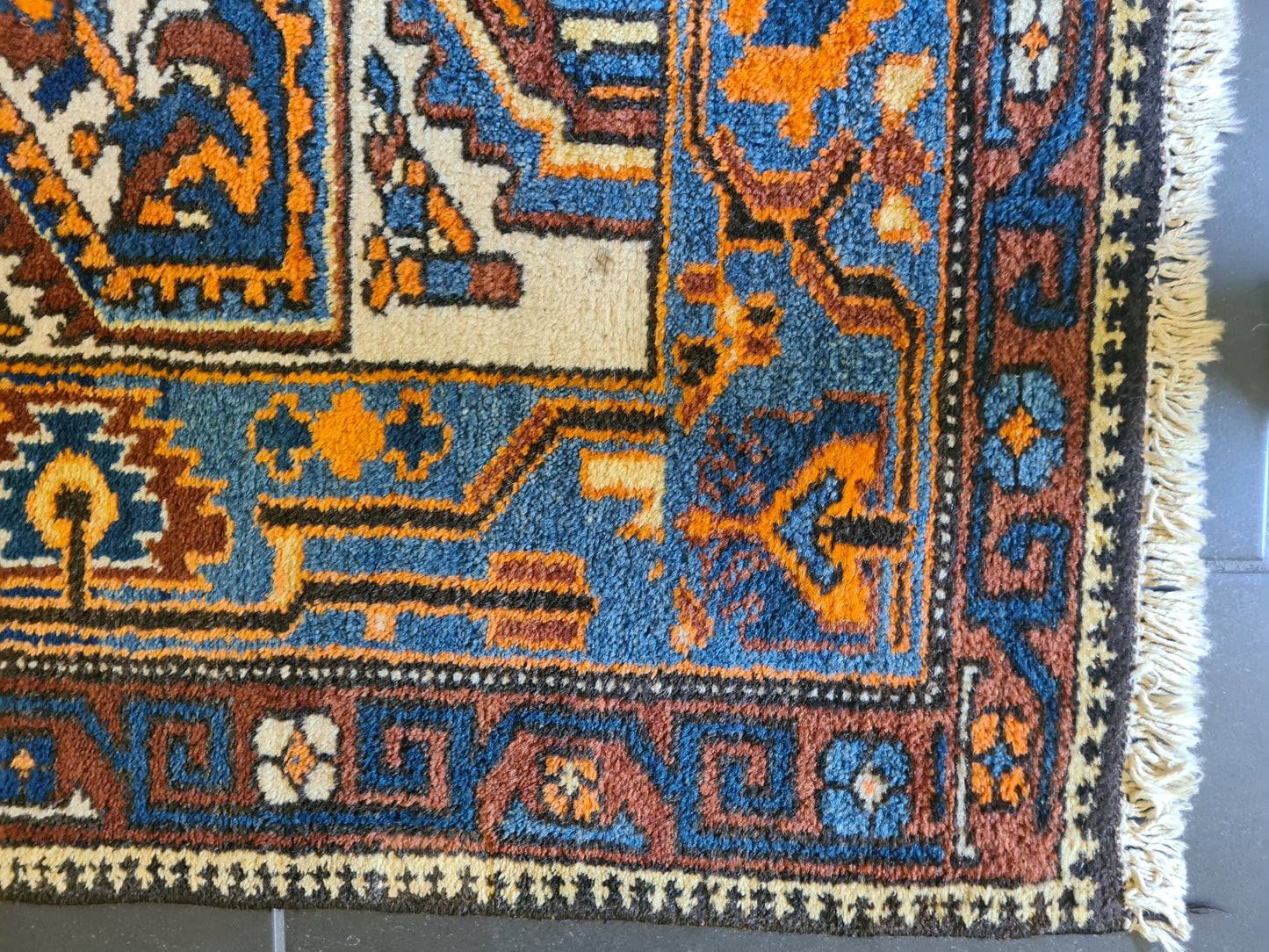 Seltener Handgeknüpfter Bachtiar Orientteppich Ein Sammlerstück aus dem Orient 205x136cm