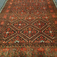 Antiker Handgeknüpfter Belutsch Orientteppich Seltenes Sammlerstück 147x94cm