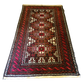 Antiker Handgeknüpfter Belutsch Art Deco Orientteppich Afghan 156x92cm