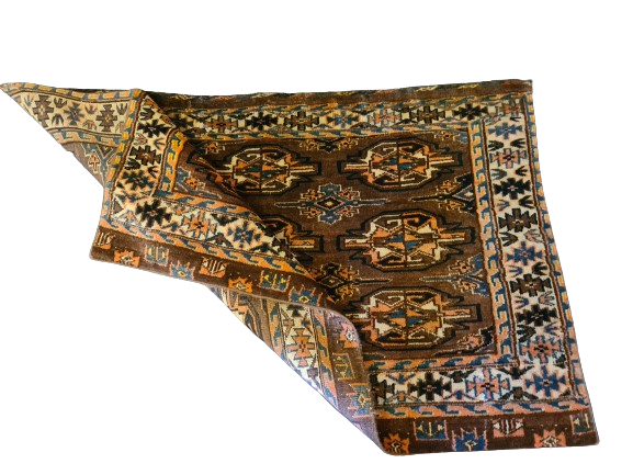 Feiner Antiker Esari Orientteppich Afghan Seltenes Sammlerstück 118x76cm