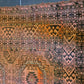Antiker Handgeknüpfter Afghan Art Deco Orientteppich Handwerkskunst 216x155cm