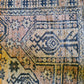 Antiker Feiner Handgeknüpfter Art Deco Orientteppich aus Afghanistan 206x114cm