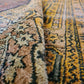 Antiker Feiner Handgeknüpfter Art Deco Orientteppich aus Afghanistan 206x114cm