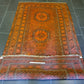 Antiker Handgeknüpfter Afghan Art Deco Orientteppich 210x122cm