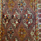Antiker Handgeknüpfter Turkman Orientteppich Sammlerstück 123x74cm