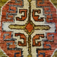 Antiker Handgeknüpfter Turkmen Orientteppich Sammlerstück 116x52cm