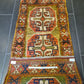 Antiker Handgeknüpfter Turkmen Orientteppich Sammlerstück 116x52cm