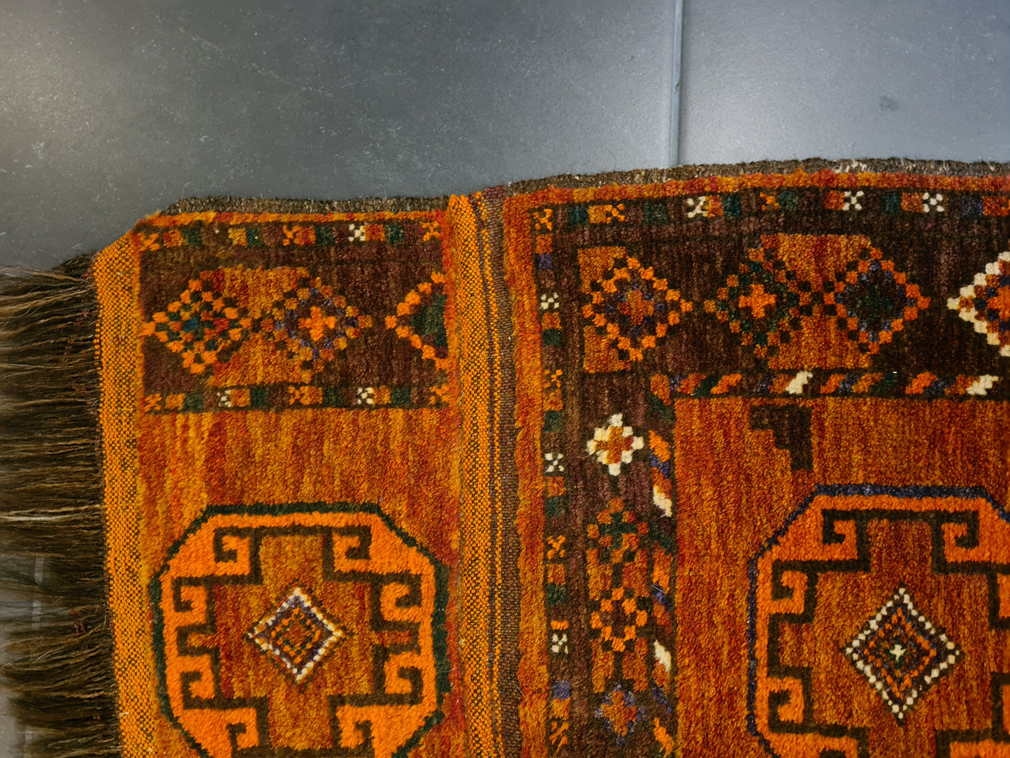 Antiker Handgeknüpfter Belutsch Orientteppich Sammlerstück 148x62cm