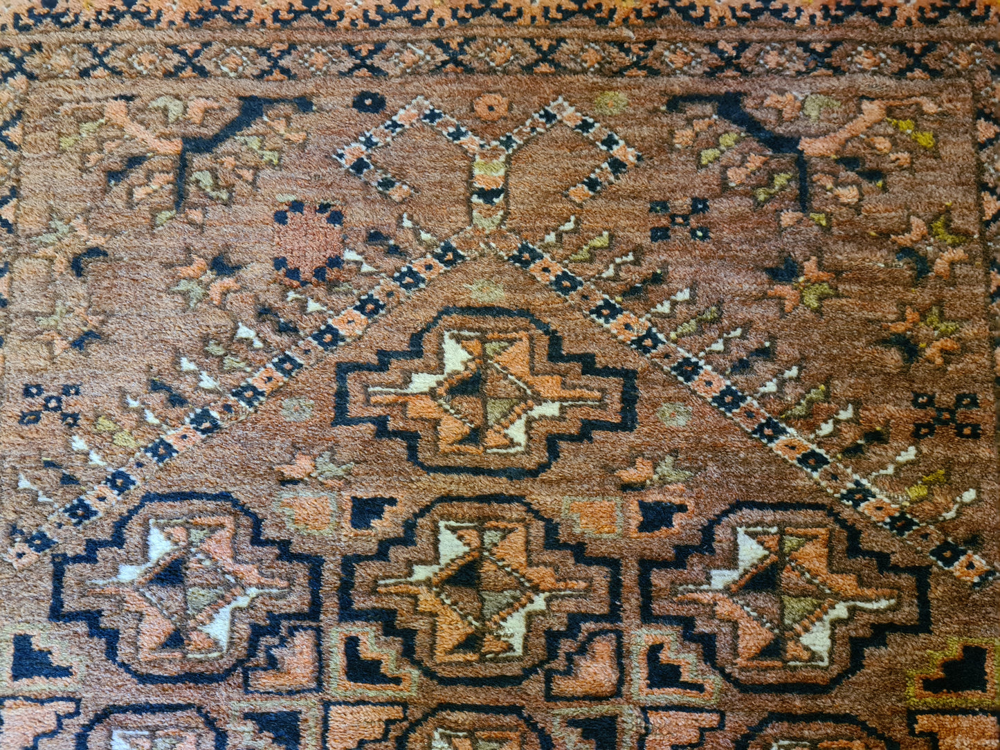 Antiker Feiner Handgeknüpfter Belutsch Orientteppich Sammlerstück 93x80cm