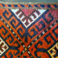 Antiker Feiner Belutsch Orientteppich Handgeknüpfter Perser 120x50cm