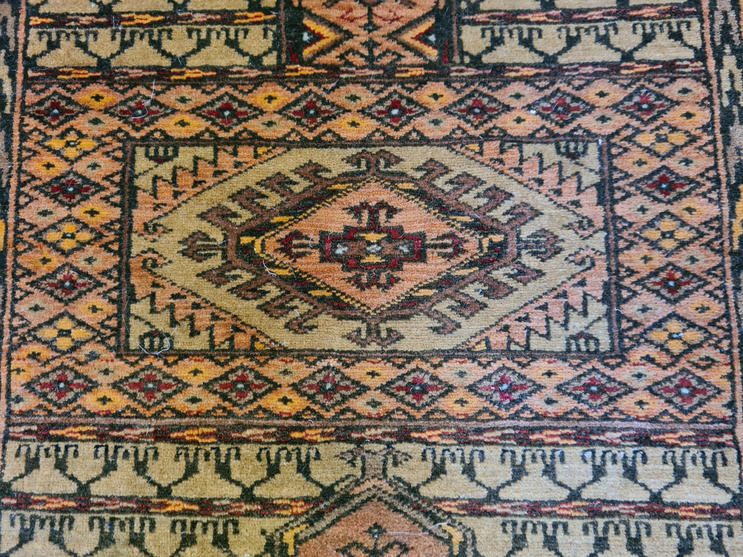Feiner Belutsch Orientteppich Handgeknüpftes Perser Meisterwerk 67x50cm